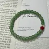 Nuevo Pulsera de Abalorios de Vidrio de Buena Suerte Estilo Chino, Diseño de Nicho, Simple y Versátil, Pulsera de Estudiante, Pulsera de Amistad