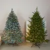Árbol de Navidad Popular Nórdico de PE con Luces, Decoraciones Navideñas Grandes para Atrezo de Montaje de Escenas Interiores y Exteriores