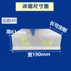 Disipador de calor de perfil de aluminio Máquina CNC de alta potencia Aletas electrónicas Aleación de aluminio Placa de aluminio Aleta de alta densidad Diente Radiador