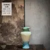 Jarrón de Cerámica Retro Estilo Chino Nuevo de Jingdezhen con Esmalte Degradado para Sala de Estar, Casa de Huéspedes, Entrada Decoración de Arreglo Floral