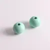 Cuentas de Colores Accesorios Personalizados Cuentas Retro Materiales para Joyería DIY Cuentas Redondas de Madera Mate Escarchado Accesorios de Cuentas Sueltas