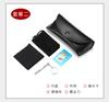 Estuche para gafas simple y elegante para hombre y mujer, misma caja de embalaje, paño para gafas, juego de destornilladores, cuero de una sola pieza, entrega