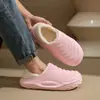 Pantuflas de algodón para mujer para uso en interiores en otoño e invierno, antideslizantes, cálidas y adecuadas para parejas; pantuflas de algodón para hombre, de invierno, silenciosas y resistentes a los olores