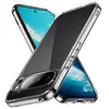 Capa de telefone Google para Amazon, capa transparente de PC, anti-amarelamento, anti-queda, com botões de metal, adequada para capa de telefone Pixel 11