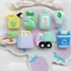 Simulación Verdecimiento Protección Ambiental Logo Accesorios de Resina Accesorios Pasador Papelería Bolso Agujero Zapato Accesorios Decorativos