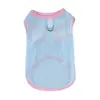 Colete de Seda Gelada com Proteção Solar de Verão para Cães e Gatos, Roupa Fina e Respirável para Teddy e Spitz Alemão, Roupa Refrescante para Prevenir a Queda de Pelo