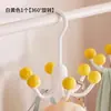 Gancho giratorio de seis garras, un gadget para el hogar, perchero multifuncional, organizador simple para ropa interior y camisolas, armario de dormitorio de 360 grados