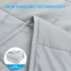Manta Gelada Mais Vendida da Amazon, Colcha de Verão Fresca e Refrescante, Colcha de Verão Personalizável, Colcha Mat para Uso Doméstico de Adultos