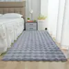 Tapete de Veludo Bolha para Uso Doméstico, Sofá da Sala, Mesa de Centro, Tapete de Chão, Cobertor de Cabeceira, Tapete Plush Estilo Creme