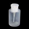 Frasco de pressão 250ml para nail art, água limpa, removedor de esmalte e outros, design de pressão portátil sub-engarrafado com trava