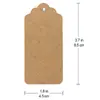 Etiquetas de Tarjeta Blanca de Papel Kraft Transfronterizas, Tarjetas de Papel Rectangulares y Redondas, Halloween, Navidad, Acción de Gracias Etiquetas Hechas a Mano