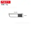 Adecuado para 15-18 Highlander panel decorativo de pegatinas para ranura de tarjeta de conductor principal de fibra de carbono accesorios de modificación de interior de coche