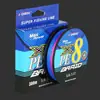 Línea de pesca línea principal línea de PE de 8 hebras, especializada para la pesca, línea de Dyneema de 4 hebras 300m de alta resistencia línea de pesca lista para pesca en el mar