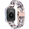 Para Apple applewatch7 correa de reloj D carácter personalidad iwatch765/Se generación resina Correa de reloj pulsera