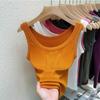 Camiseta sin mangas de tirantes cruzados para mujer, Primavera/Verano 2025, Versátil capa base para usar debajo o como prenda exterior, Moda de Primavera para Mujer