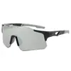 Gafas de Ciclismo de Una Pieza Sin Marco que Cambian de Color, Montañismo, Senderismo, Carrera de Maratón, Gafas a Prueba de Viento, Gafas Deportivas para Exteriores