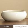 Horno Ru Juego de Té para Lavar Té Accesorios para Juego de Té Casero Taza de Té Lavabo para Agua Bote de Desperdicios de Té Cerámico Pieza Abierta Tetera Bandeja de Té Se Puede Usar para Lavar Té