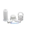 Anel de vedação para equipamento industrial, anel O de borracha PTFE resistente à corrosão para equipamento petroquímico