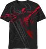 2023 nueva camiseta de impresión digital 3D de verano con impresión de moda masculina, personalidad de moda vanguardista