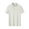 Verão Algodão Australiano de Fibra Longa Mistura de Algodão e Elastano Camisa Polo com Gola Camisa para Cultura Corporativa Roupa de Trabalho Bordado Impressão