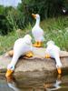 A5L animal ao ar livre jardim ornamental água potável pato ornamentos pátio jardim piscina lago de peixes recurso de água pano decorativo