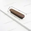 Manija de Madera Maciza Estilo Nuevo Chino Nórdico para Armario de Sala de Estar y Zapatero, Manija en T de Nogal Importado para Cajón de Dormitorio