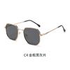 GLAZZY22 Nuevas gafas de sol de moda con degradado de celebridad de Internet para mujer, estilo ins, gafas de sol transfronterizas, protección UV, gafas de sol avanzadas
