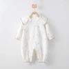Mono nuevo de primavera para bebé algodón dividido algodón y lana ropa de bebé para las cuatro estaciones mono de bebé ropa para gatear