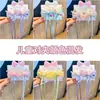 Super Hada Traje Tang Dinastía Han Niños Accesorios para el Cabello Estilo Antiguo Borla Pinza de Princesa Flor para la Cabeza Linda Niña Pequeña Accesorios para la Cabeza de Bebé