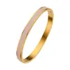 Elegante Pulsera de Esmalte Dorado y Azul Diseño Elegante y Minimalista para Mujer Perfecta para Uso Casual y Formal Ideal para Ocasiones Especiales Accesorio Duradero y de Moda para el Uso Diario