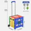 Carrito de Compras Plegable Mini Portátil para Comestibles, Uso en Casa, Supermercado, Camping
