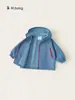 Bangxuan Huzhou Zhili Roupa Infantil Outono Jaqueta Masculina para Exterior Color Block Jaqueta para Criança Corta-vento Jaqueta Corta-vento Infantil