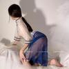 Huan también ropa interior sexy sexy cheongsam de perspectiva antigua pura quiere uniforme pijama qing gratis traje ny