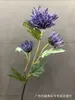 Flor artificial de 3 cabeças garra de caranguejo crisântemo flor de seda toque hidratante alta flor artificial flor seca garra de dragão crisântemo crisântemo rico arte floral suave