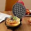 Mini Máquina de Waffle Portátil, Sanduicheira de Café da Manhã em Formato de Coração, Máquina de Waffle Doméstica, Mini Máquina de Café da Manhã