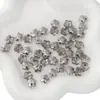 Miçangas de Flor de Ameixa de Cristal de 10mm Furo Reto Flor de Cinco Pétalas Vidro Miçangas Facetadas Pulseira Colar Acessórios para Roupas Venda por Atacado