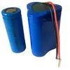 Batería de litio 18500 de 3.7V 1400mAh para maquinilla de afeitar, vaso de jugo, cepillo de dientes eléctrico con placa protectora, certificación al por mayor