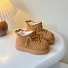 Zapatos de Algodón para Nieve del Noreste Zapatos de Pan para Niños Zapatos de Invierno Nuevos para Niños Grandes Zapatos con Forro Polar para Niños Medianos y Grandes Antideslizantes