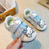 Zapatos de Lona con Velcro de Puntos 2026 Nuevos de Primavera para Niños Suela Suave Ligeros Casuales Cara Sonriente Feo Lindo Zapatos de Moda Individual
