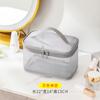Bolsa de maquiagem de malha nova transfronteiriça Bolsa de armazenamento de cosméticos de alta capacidade para mulheres Bolsa de lavagem de armazenamento de alto valor