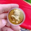 2026 Año del Caballo Moneda de Oro Foil de Año Nuevo Moneda Conmemorativa del Caballo del Zodiaco Cien Yuan Sobre Rojo Regalo de Buen Comienzo Venta