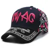 Gorra de Béisbol Estampada con Letras Bordadas para Mujer, Estilo Coreano, Moda para Exteriores, Sombrero para el Sol Versátil, Venta Directa de Fábrica