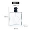 En Stock Botella de Perfume Creativa de 30 ml Botella de Muestra de Perfume Portátil con Tapa de Bola Botella de Vidrio con Atomizador Fino Botella Dispensadora de Maquillaje