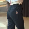 Pantalones Casuales Nuevos para Hombre Otoño/Invierno 2026, Pantalones Largos para Hombre, Pantalones Casuales de Moda Ajustados, Pantalones Gruesos de Pierna Recta para Otoño
