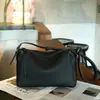 Bolsa feminina mais vendida em couro genuíno TOGO couro bovino de grão superior bolsa Boston feminina casual de ombro crossbody bolsa almofada para o trabalho