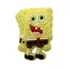Charms de Sapato Desenho Bob Esponja Fivela de Sapato Acessórios para Tamanco Acessórios de Borracha Macia PVC Decorações DIY Transfronteiriço