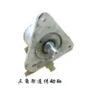 Moedor de Carne Baicheng JR-32 Original Lâmina de Aço Inoxidável Moedor de Carne Elétrico Comercial Modelo 32 Empurrador Placa com Furos Redondos