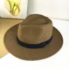 Sombrero de ala ancha para hombre de primavera y verano, sombrero para protección solar en deportes al aire libre, sombrero de playa, sombrero de paja, sombrero de jazz británico para mujer