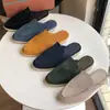 Novas Meias-Pantufas Fechadas Planas de Verão para Homens, Sapatos Masculinos Estilo Slip-On, Sapatos de Caminhada de Verão de Tamanho Grande