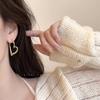 Aretes de borla de perla y circonita con aguja de plata 925, estilo nicho de alta gama, aretes de estilo caliente para mujer, aretes coreanos al por mayor